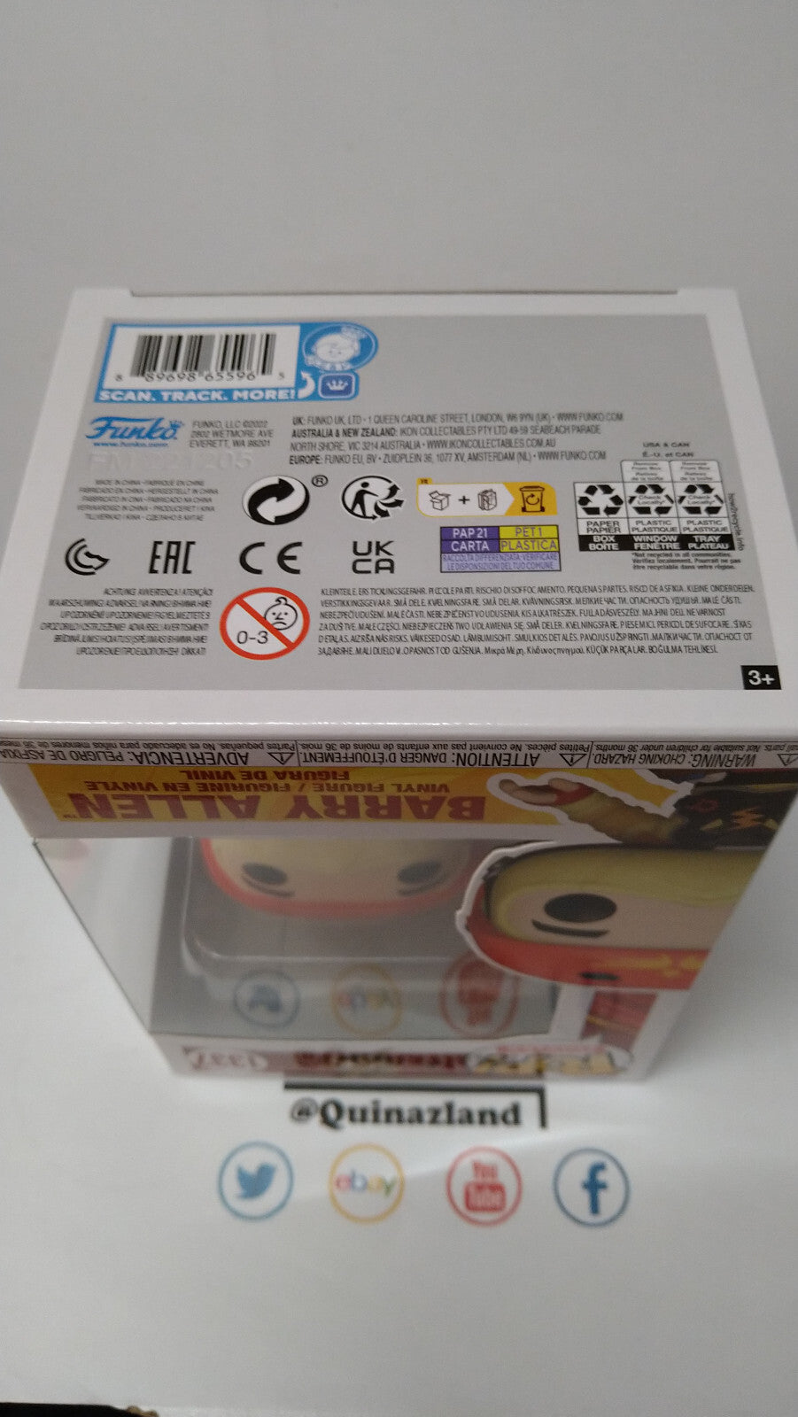 Funko Pop! FLASH MOVIE  N° 1337 Barry Allen (F4)