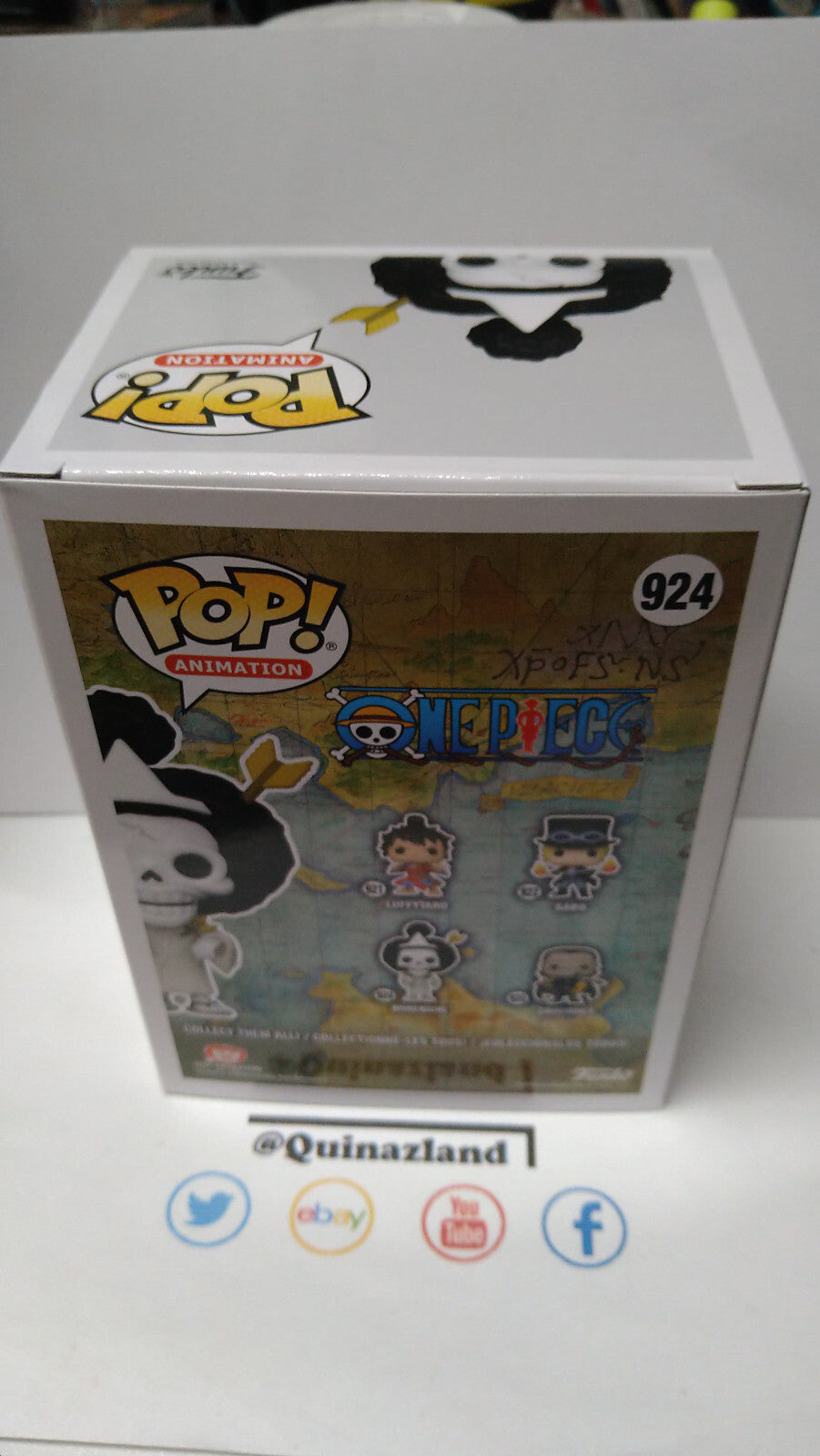 Funko Pop! ONE PIECE  N° 924 Brook (F31)