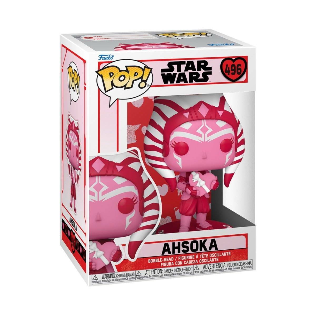 Funko Pop! Star Wars Valentines 496 Ahsoka (F25)