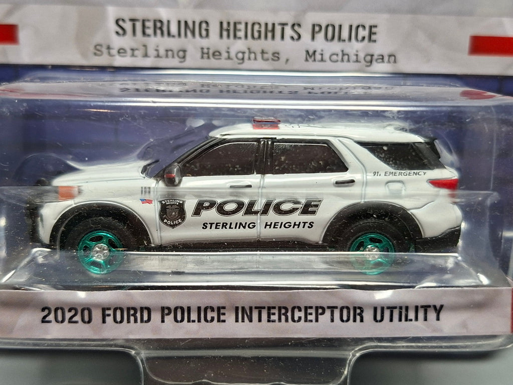Greenlight Hot pursuit série 38 Chase 2020 Ford police interceptor (NG52)