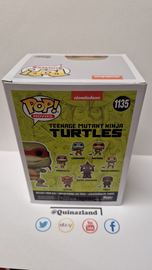Funko Pop! Nickelodeon teenage mutant Ninja Turtles Raphael #1135 (F25)