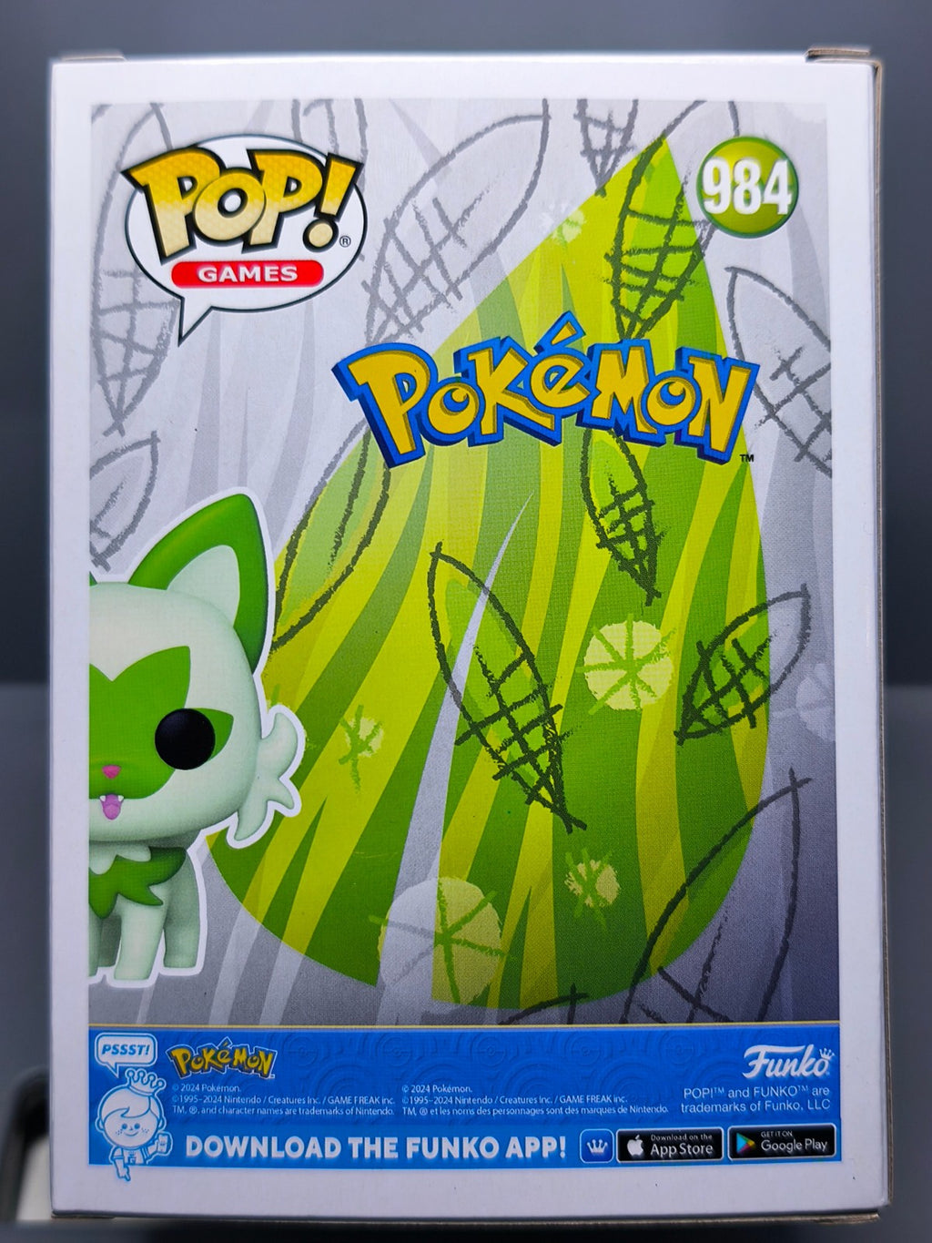 Funko Pop! Pokemon POP Games N° 984 Poussacha (F50)