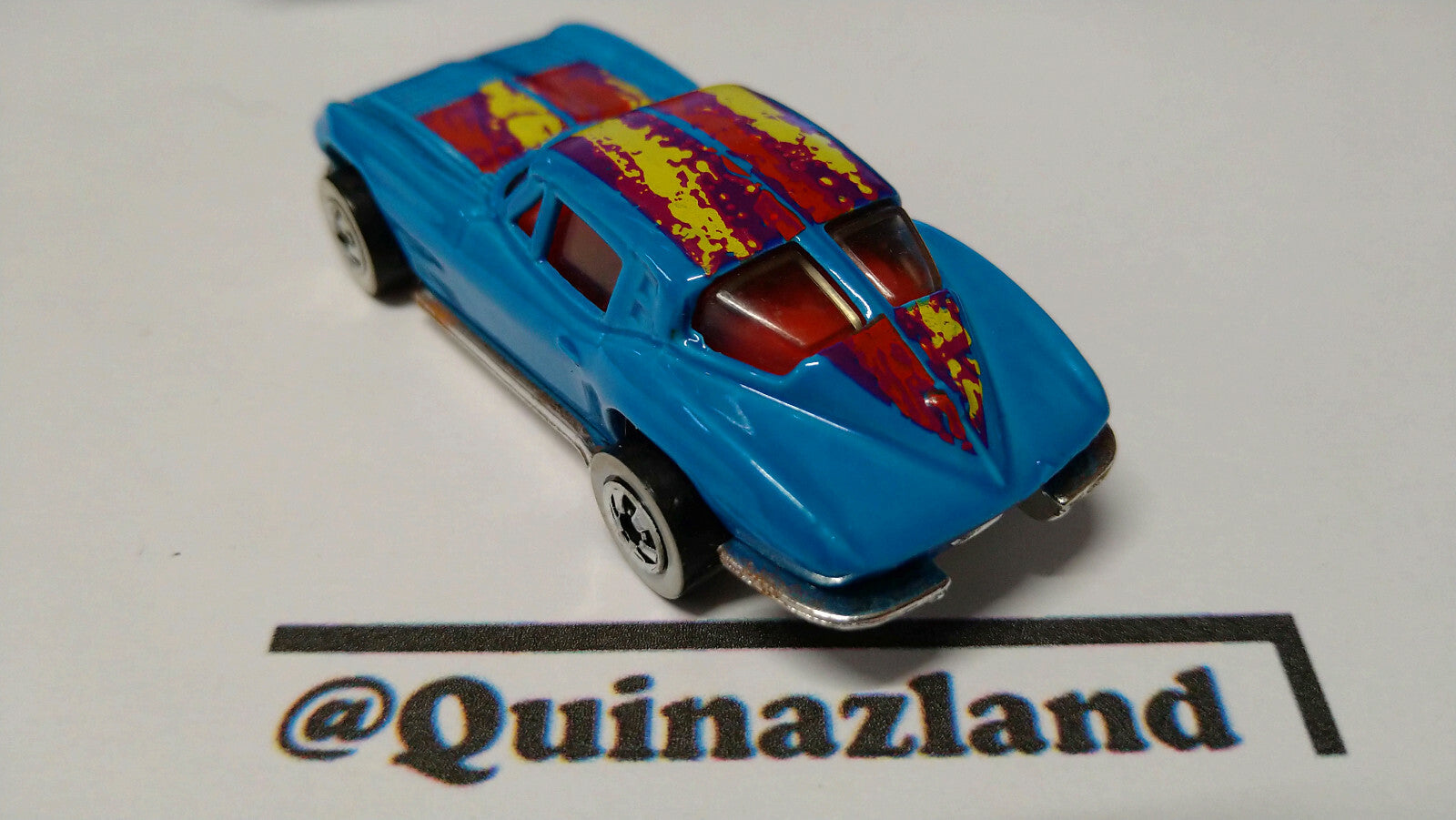 Hot Wheels 63 Split Window Corvette 1993 Collector 197  (A13)