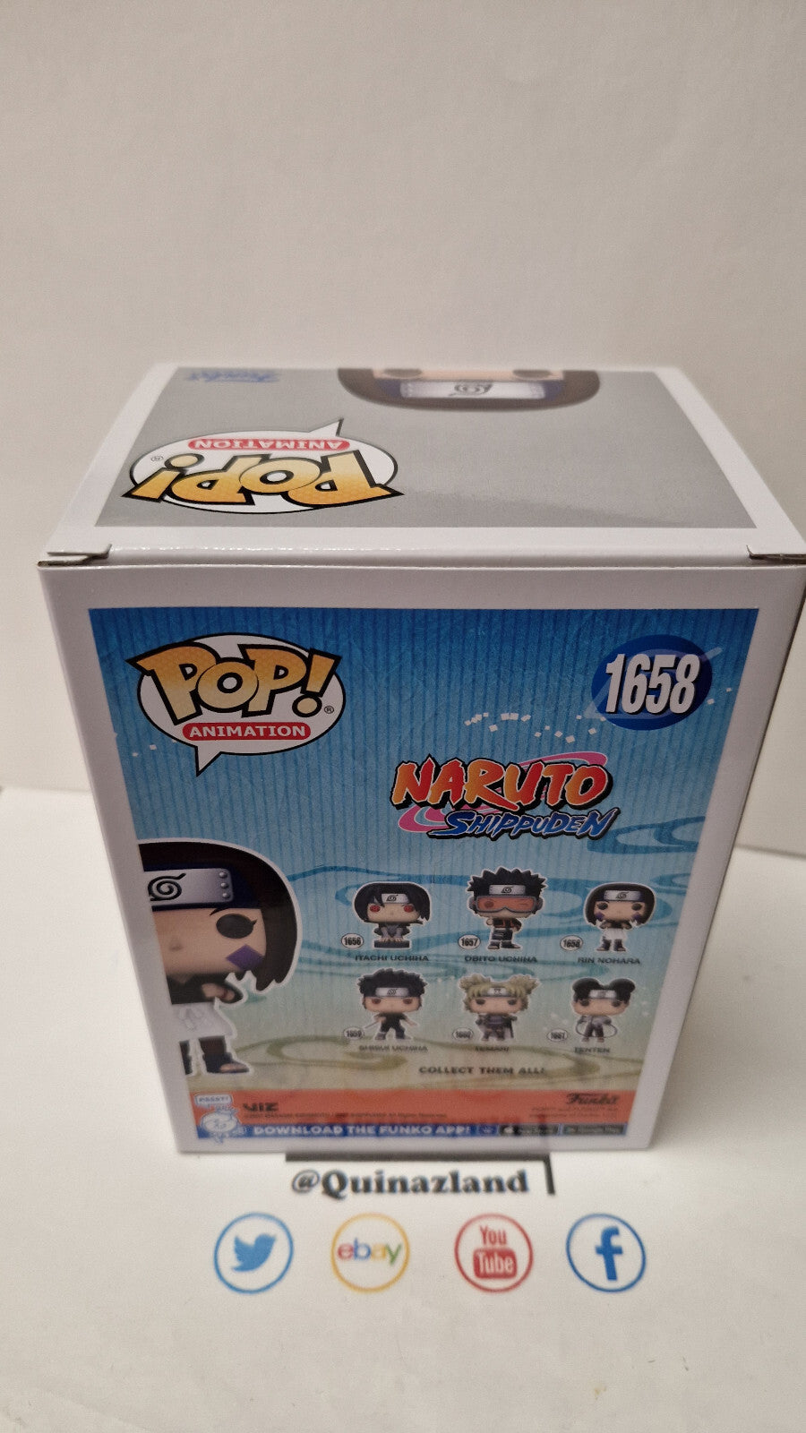 Funko Pop! Naruto Shippuden Animation N° 1658  Rin Nohara (FU27)