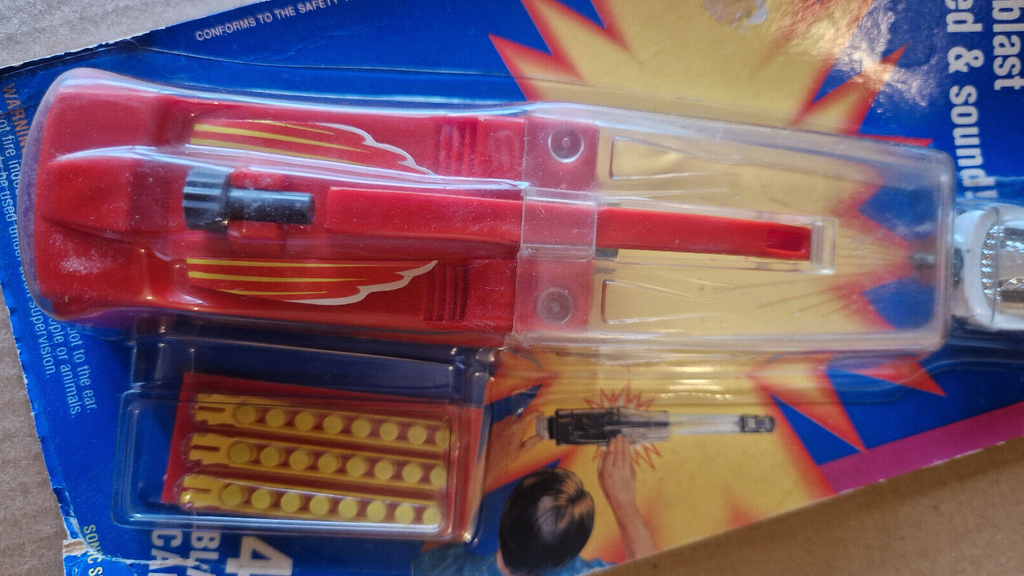 Hot Wheels 1991 blastin Sonic special  + Lanceur  (C7)