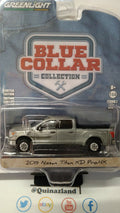 Greenlight Blue Collar 2019 Nissan Titan XD Pro-4X Chase Zamac  (NG75)