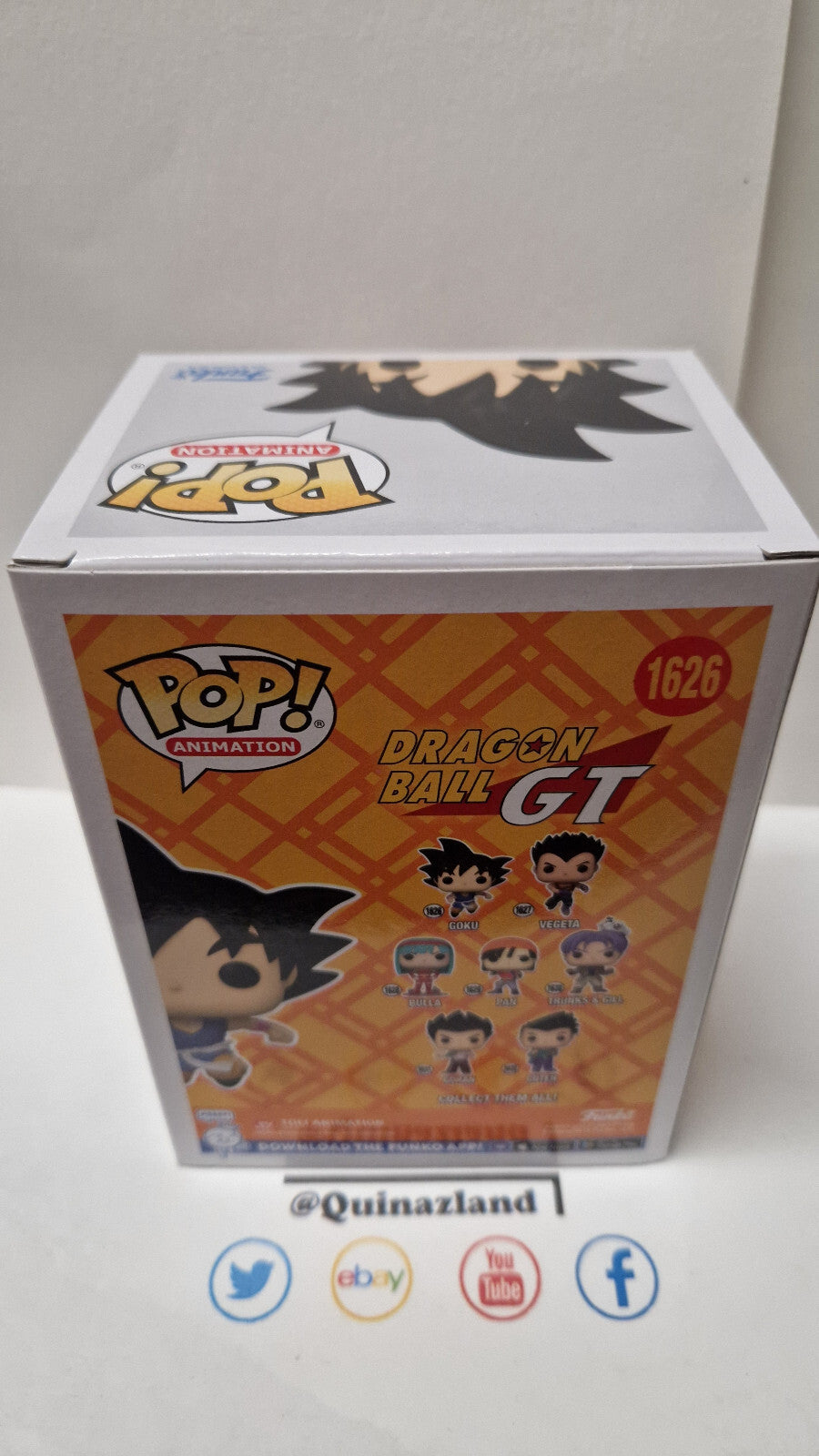 Funko Pop!  Dragon Ball GT Pop Animation N° 1626 Goku  (F14)