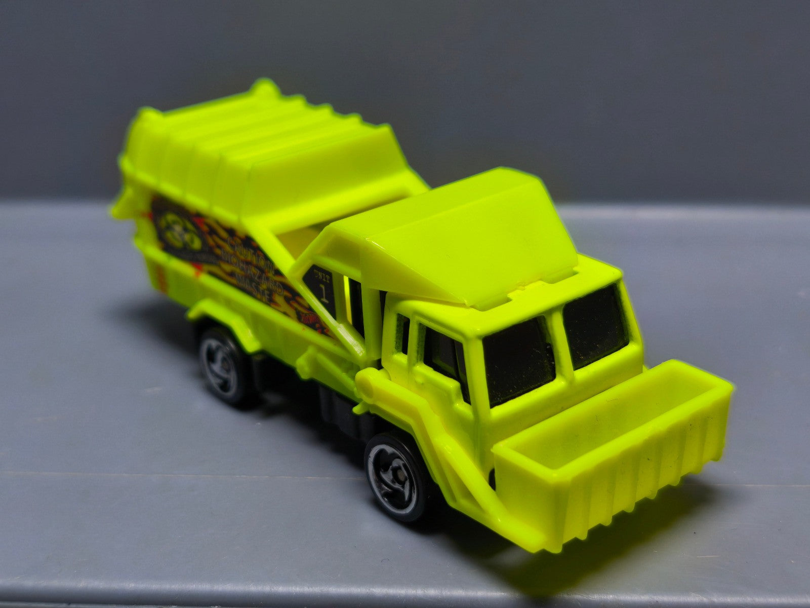 Hot Wheels 1998 mainline 719 Recycling truck version petit lettrage   (A39)