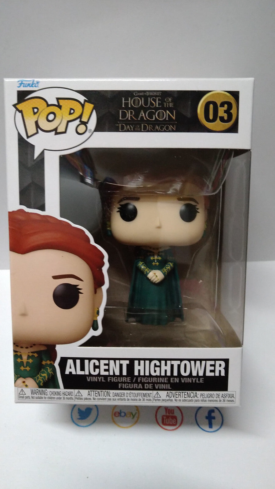 Funko Pop! House Of The Dragon #03 Alicent Hightower (FU27)
