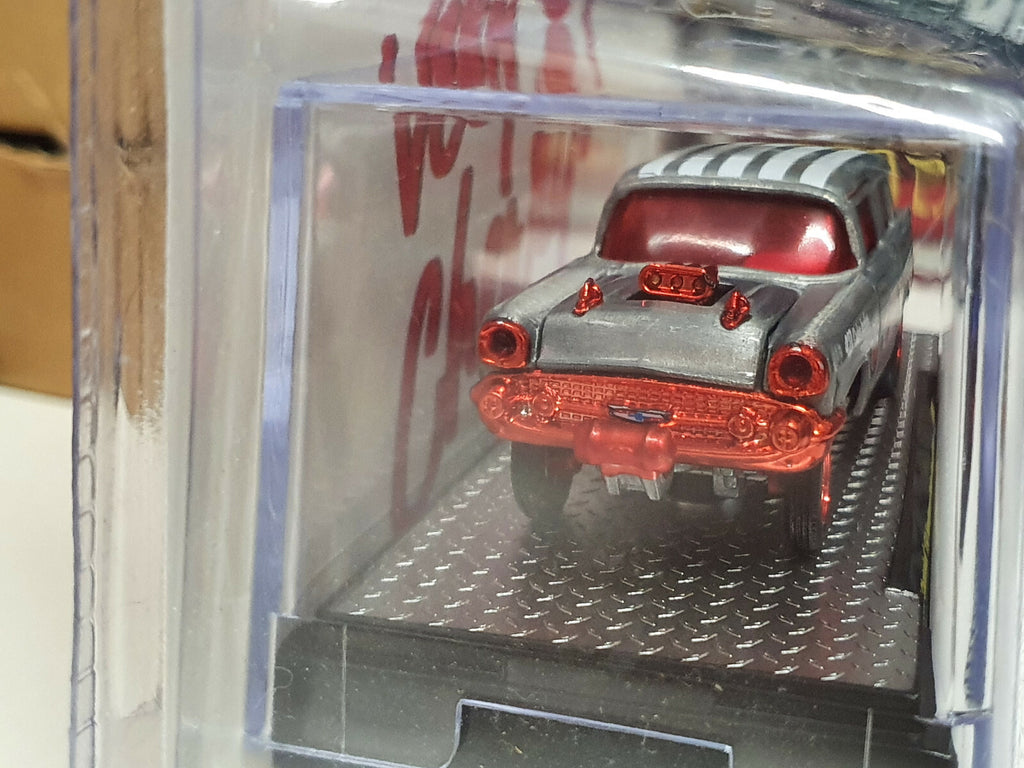 M2 Machines Super Chase Coca cola '57 Chevrolet 150 Handyman Gasser  (NG04)