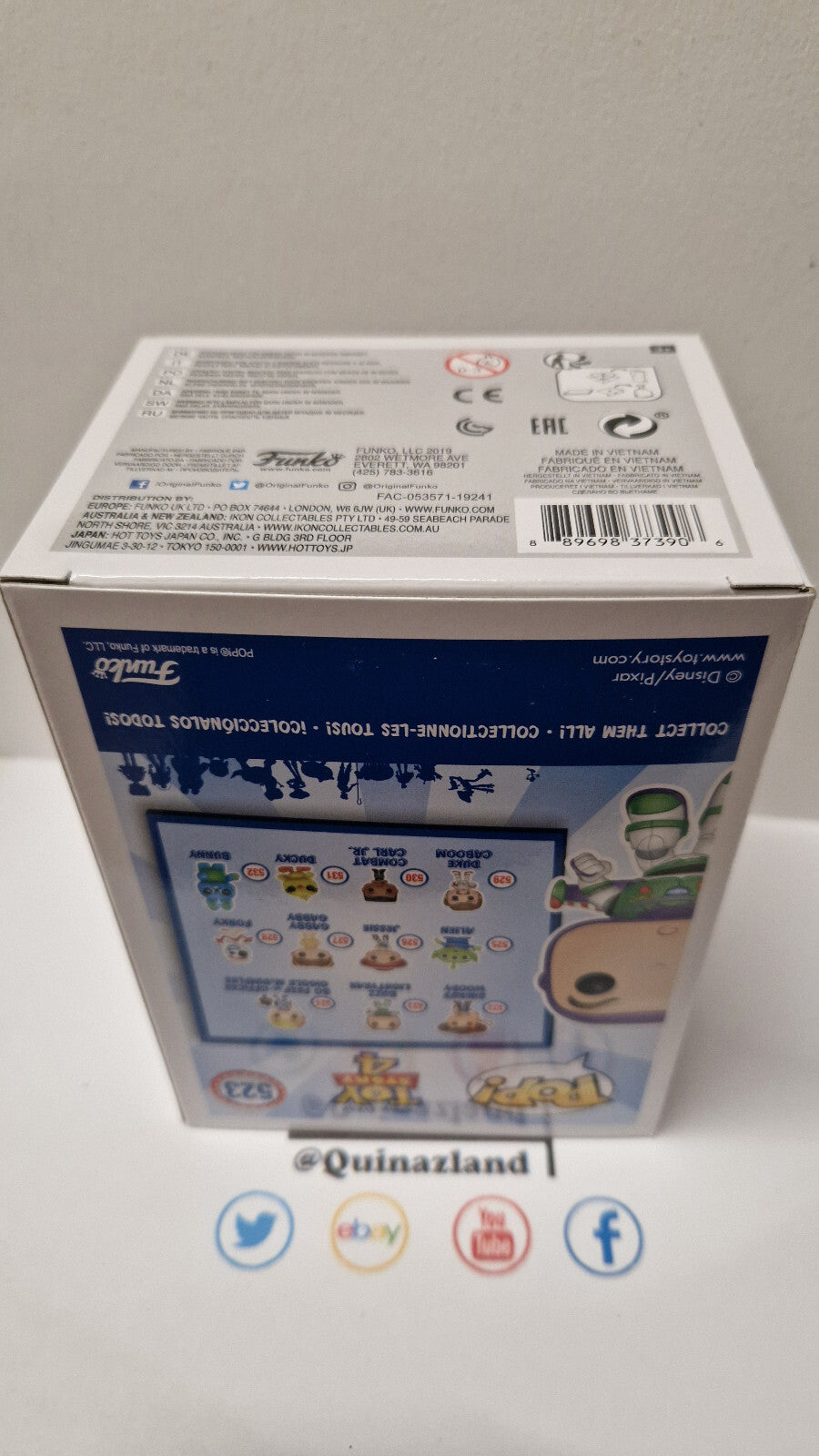 Funko Pop! DISNEY Toy Story 4 523 Buzz Lightyear (F27)
