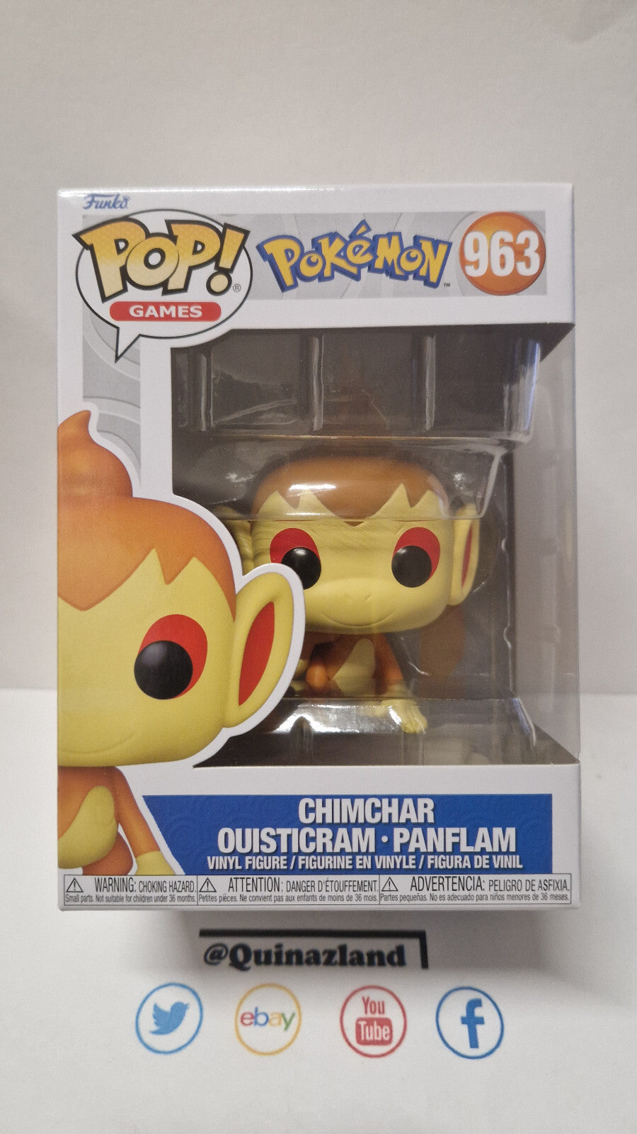 Funko Pop! POKEMON POP Games N° 963 Ouisticram (FU20)