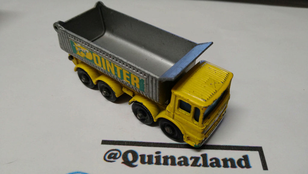 Matchbox 8 wheel pointer tipper Made in england by lesney (A13)
