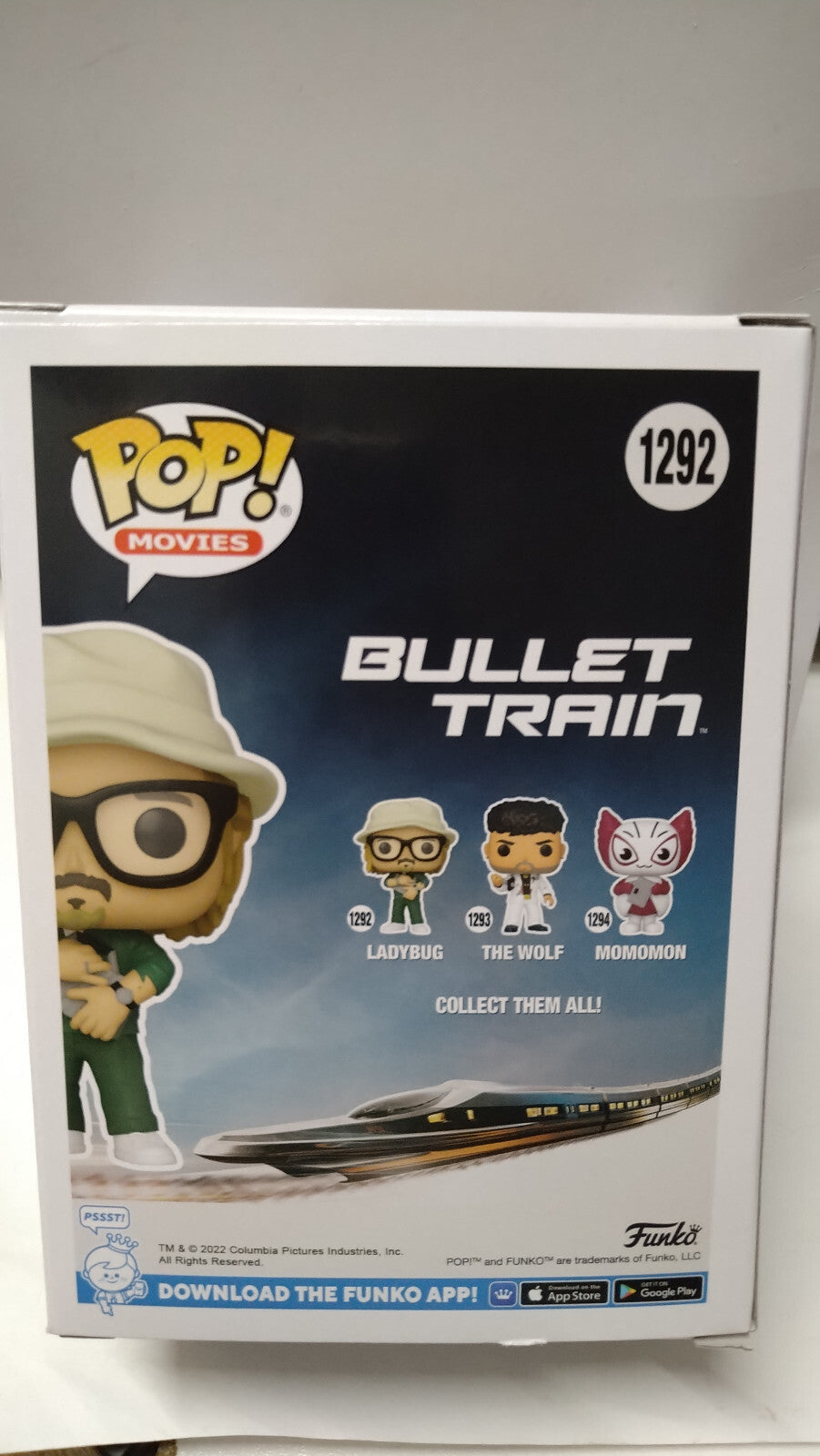 Funko Pop! BULLET TRAIN  Movies N° 1292 Lady Bug (F18)