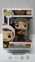 Funko Pop! MARVEL  N°1104  Les gardiens de la galaxie  Star Lord Holiday (F4)