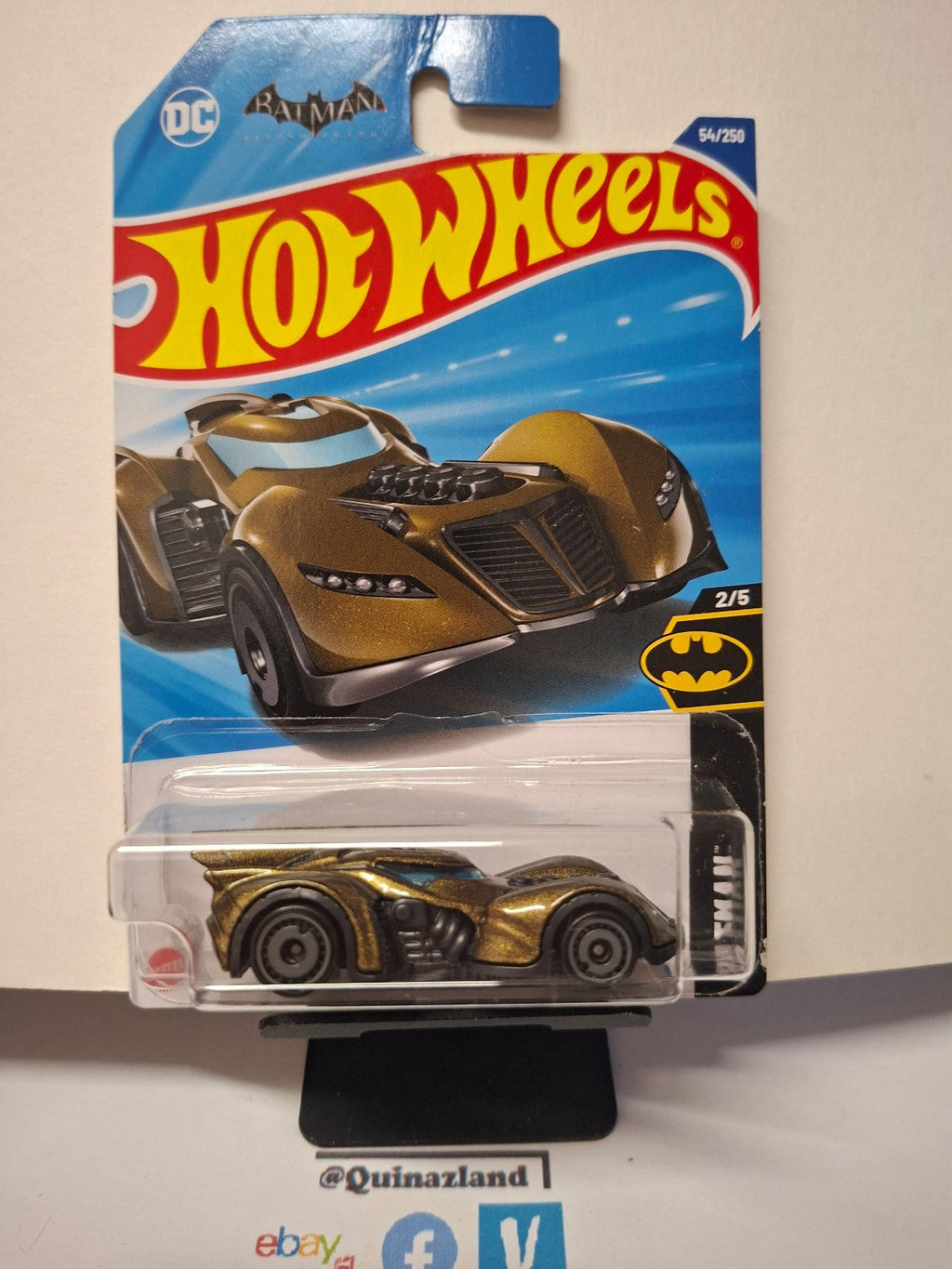 Hot Wheels Batman Arkham Asylum batmobile    2025-054 (NP05)