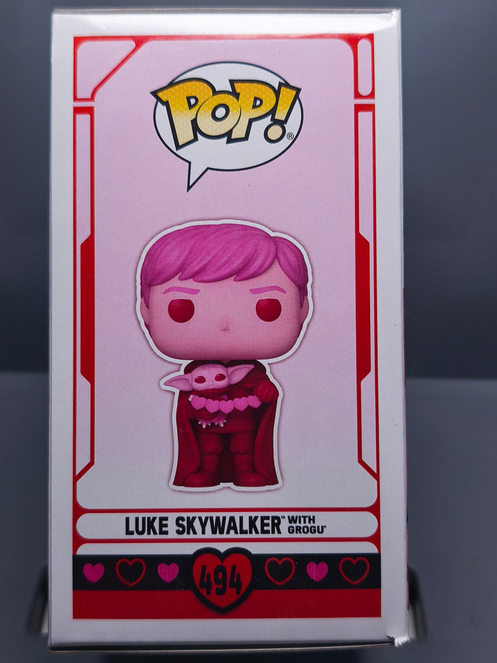Funko Pop! Valentines 494 Luke & Grogu (F2)