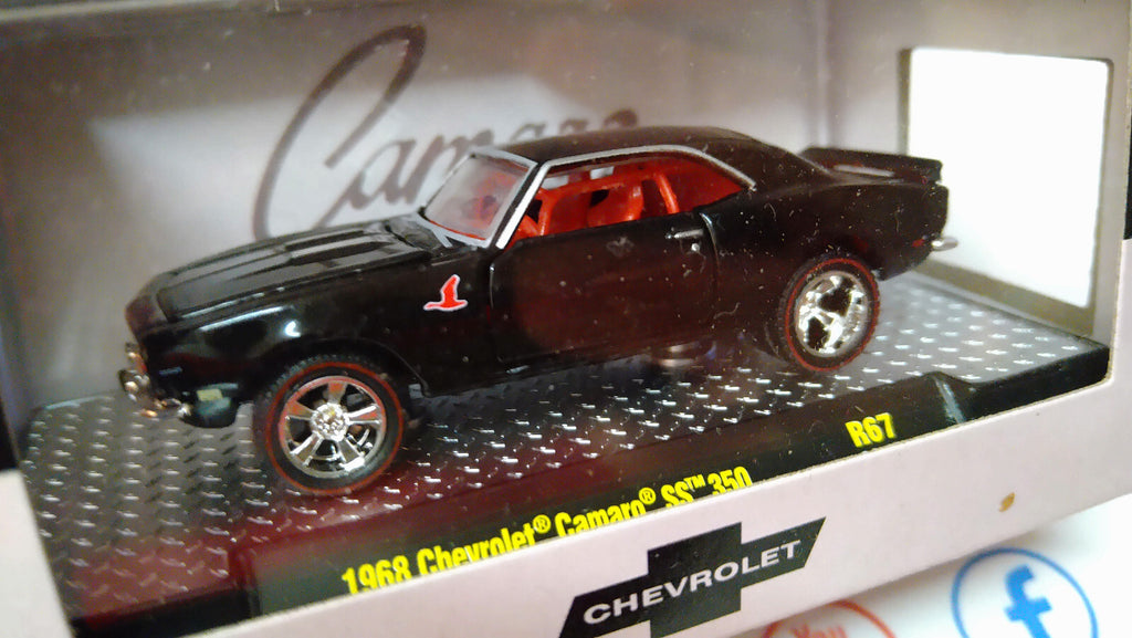 M2 Machines 2021 série 67 1968 chevrolet camaro SS 350 chase (NP18)