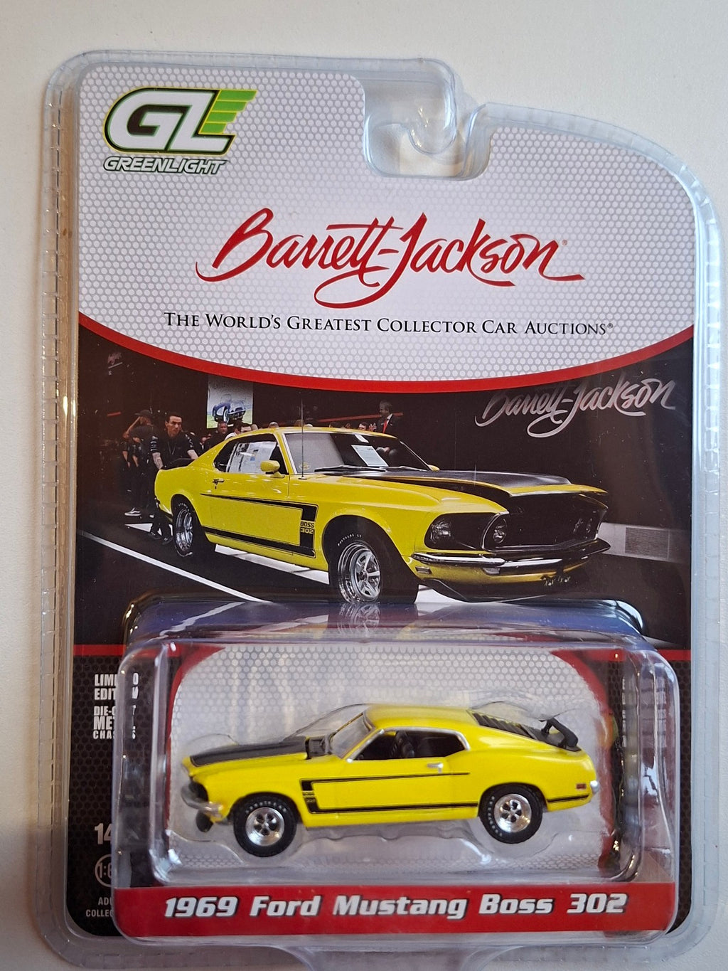 Greenlight Barrett-Jackson Series 15 1969 Ford Mustang Boss 302  (NG28)