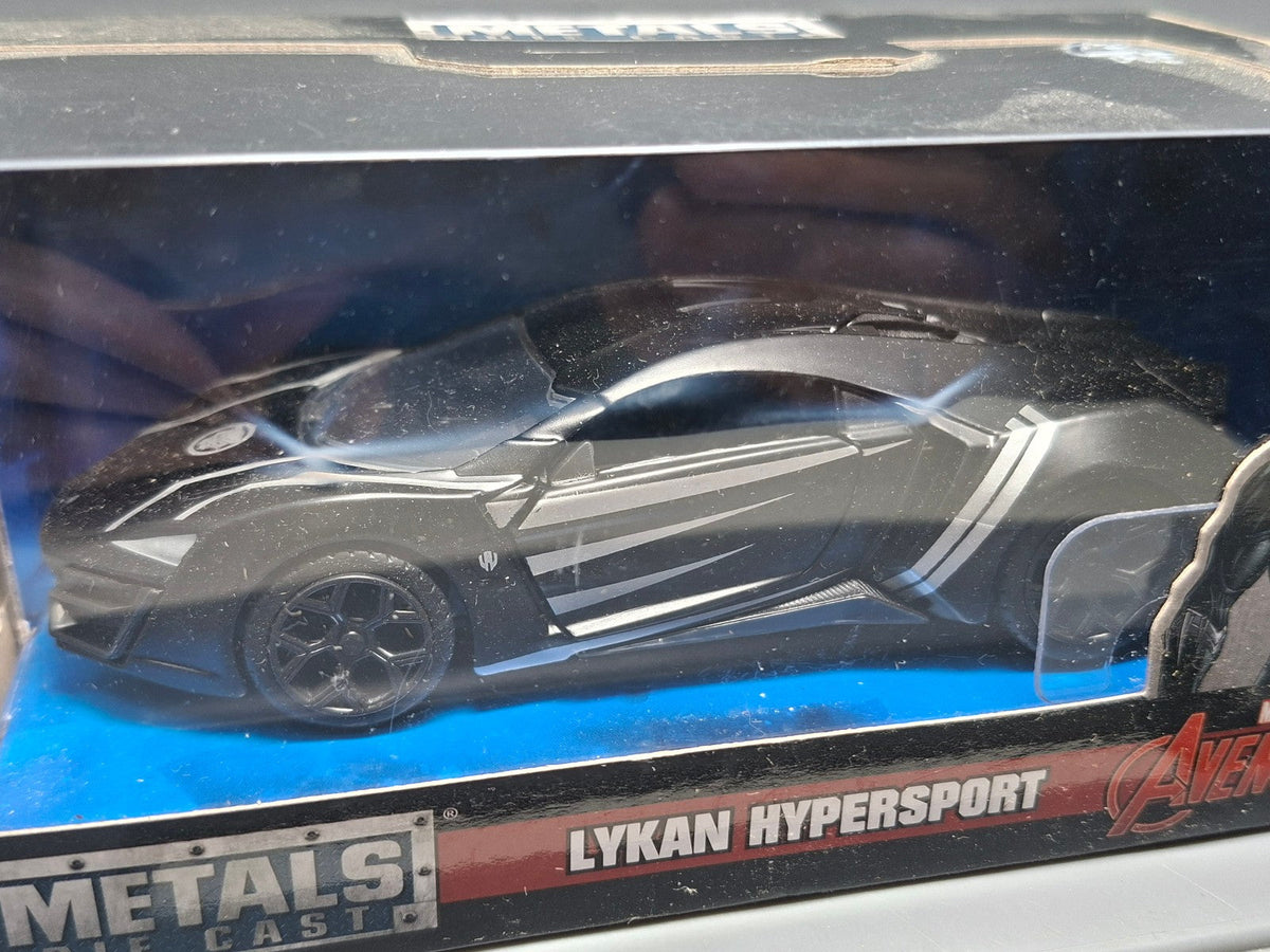 Jada 1/32 Marvel avengers  Lykan hypersport Black Panther    (NG05)