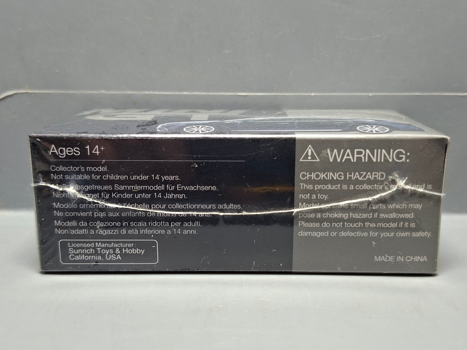 Mini GT Mercedes-Benz EQS 580 4MATIC Nautical Blue Metallic  n°559 (NP16)