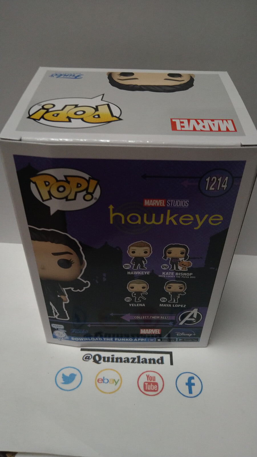 Funko Pop! MARVEL Hawkeye 1214 Maya Lopez (F2)