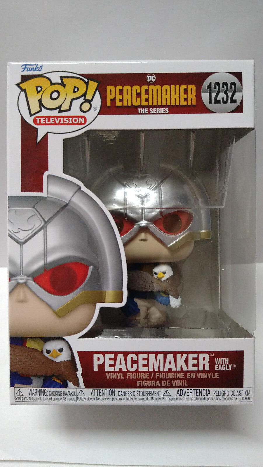 Funko Pop! PEACEMAKER 1232 Peacemaker with Eagly (FU21)