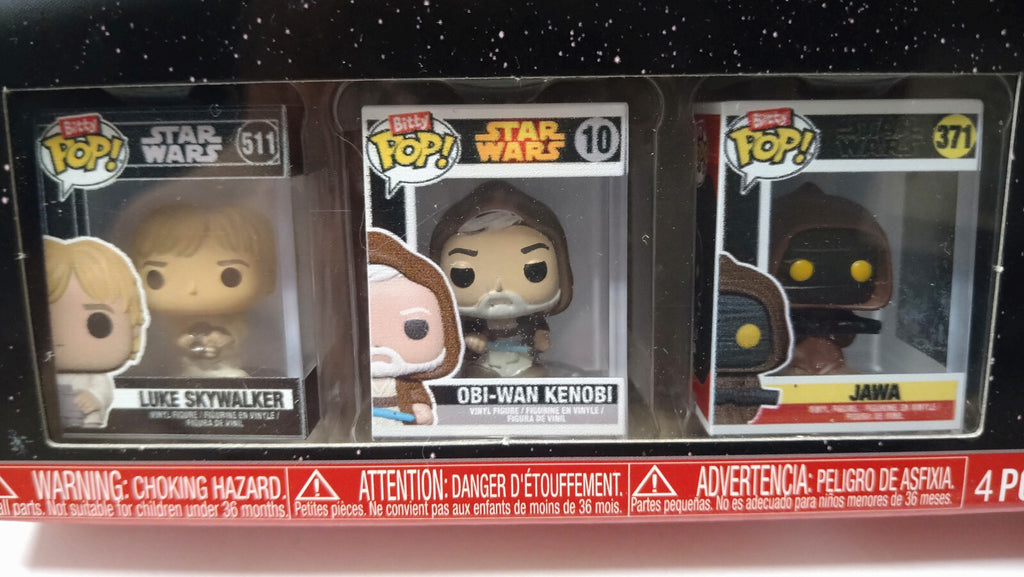 Funko Bitty Pop! 2.5cm STAR WARS  Bitty Pop  Pack Luke Skywalker Jawa   (F24)