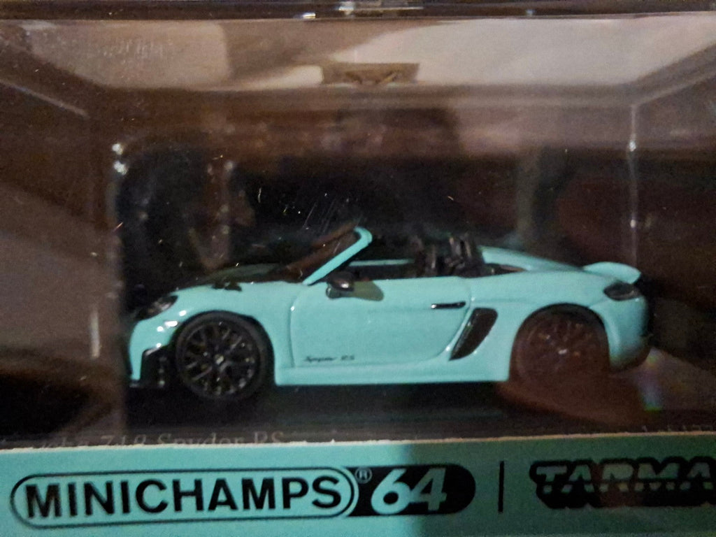 Tarmac Porsche 718 Spyder RS, mint green (NP49)