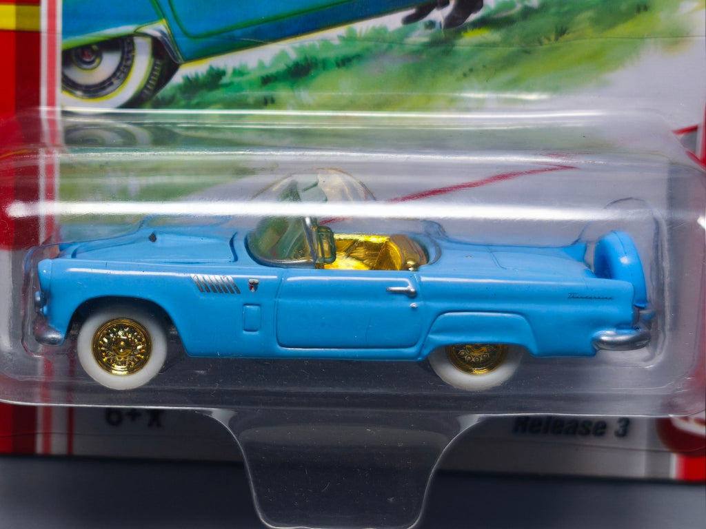 Johnny Lightning Classic Gold 1956 Ford Thunderbird Chase   (NG52)