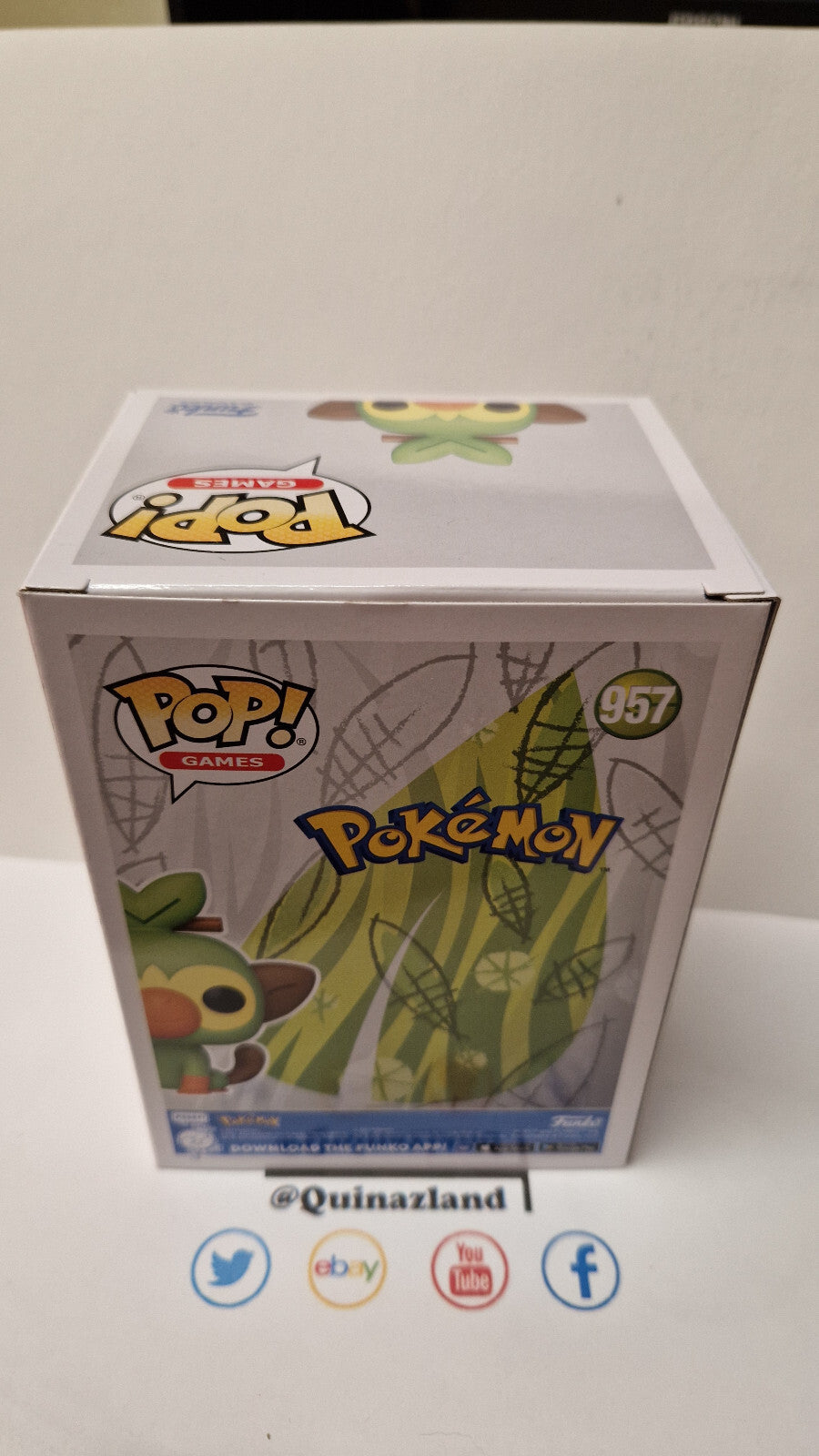 Funko Pop! POKEMON POP Games N° 957 Ouistempo  (F46)