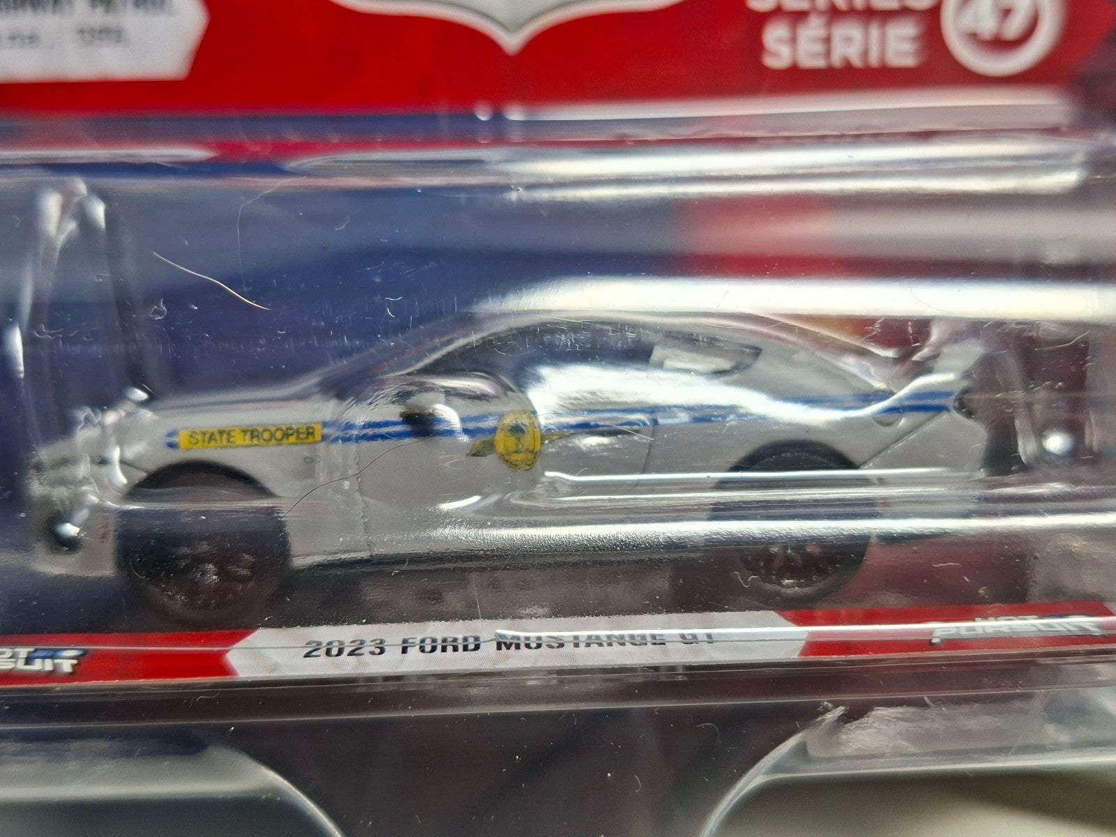 Greenlight Hot Pursuit series 47 2023 Ford Mustang GT San Andreas   (NG70)