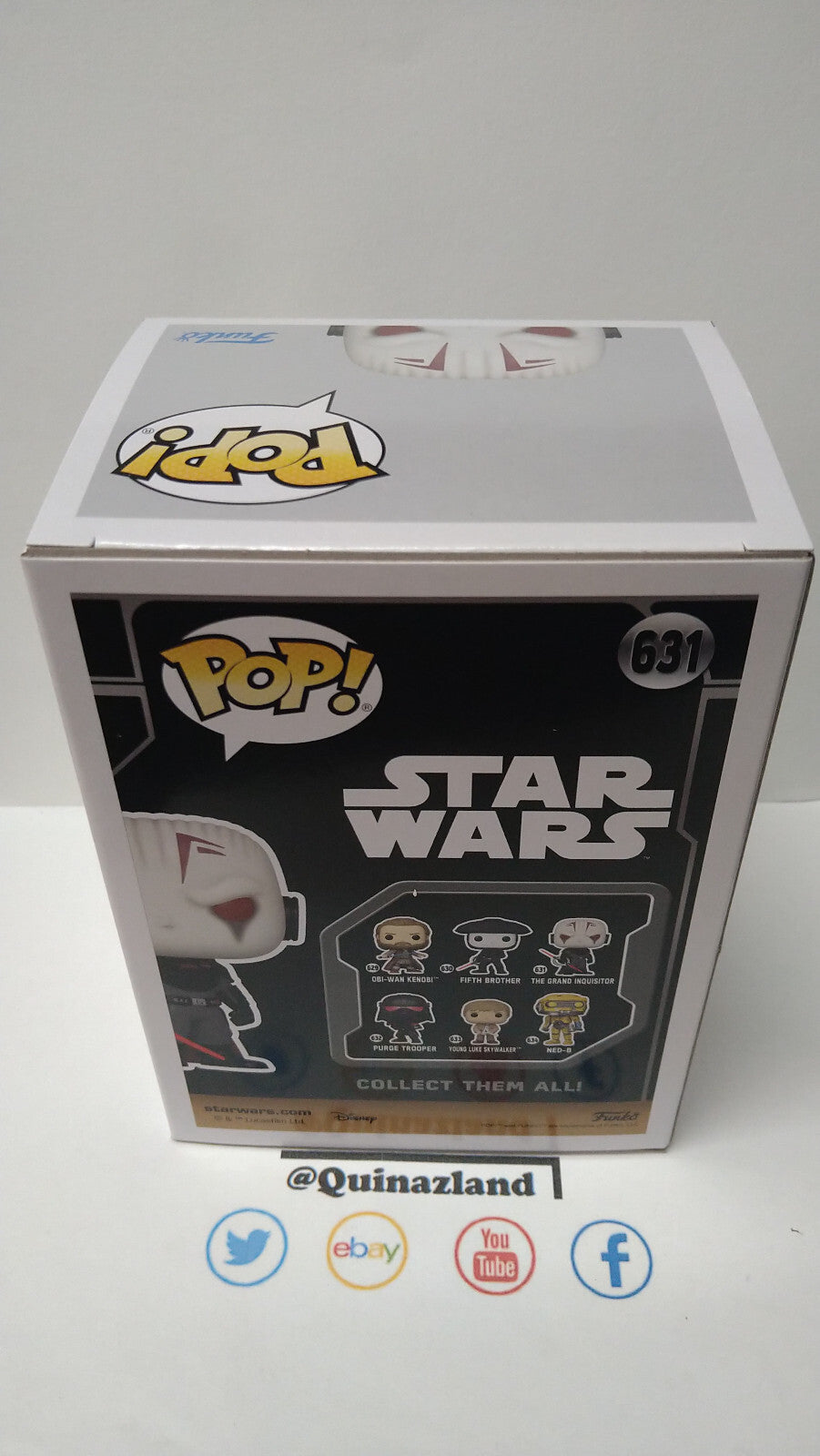 Funko Pop!  STAR WARS  N° 631 Grand Inquisiteur  (F34)