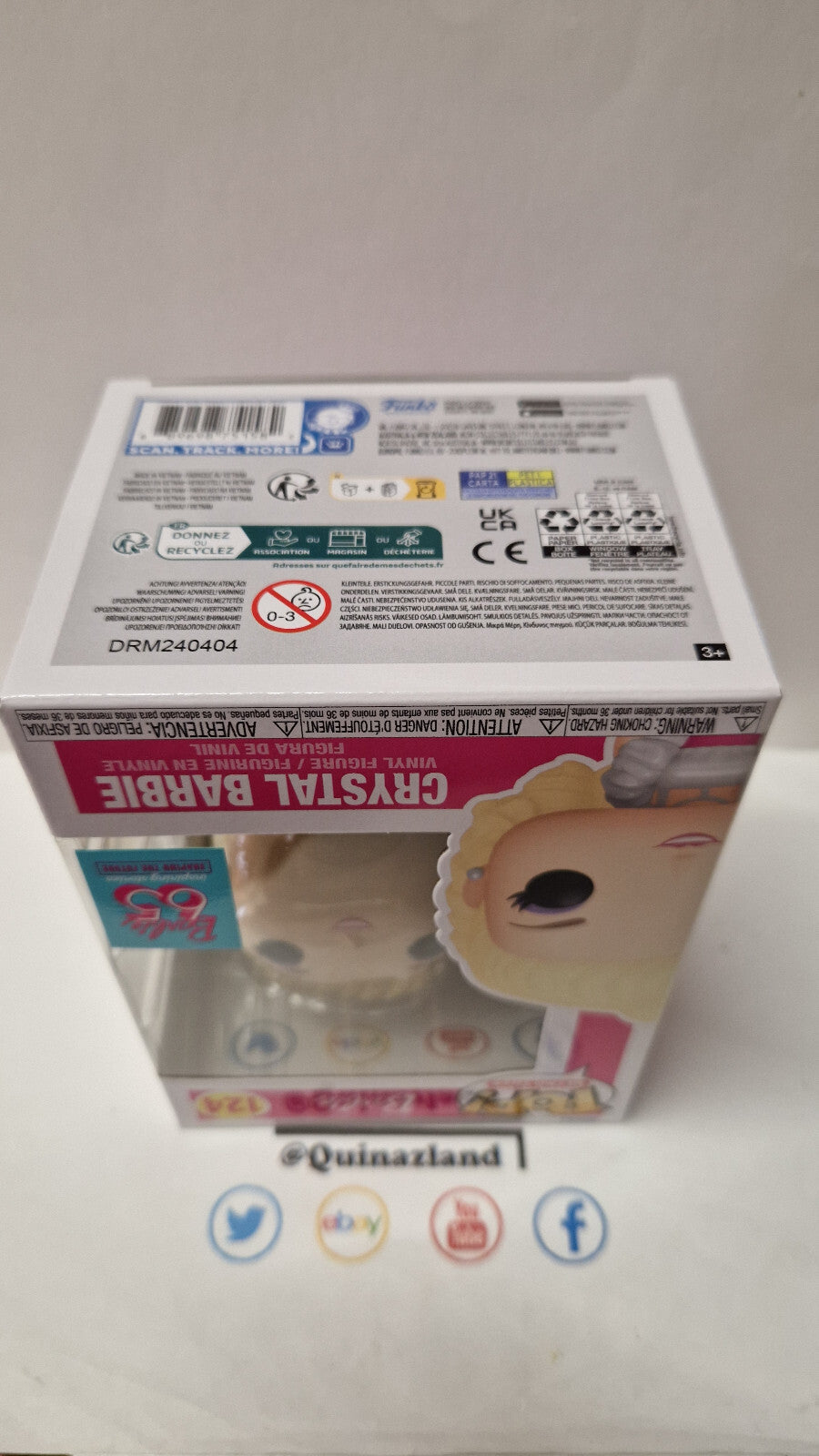 Funko Pop! Retro Toys N° 124 Crystal Barbie (F14)