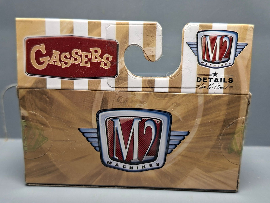 M2 Machines release 56 1941 Willys Coupe GASSER, green (NP04)