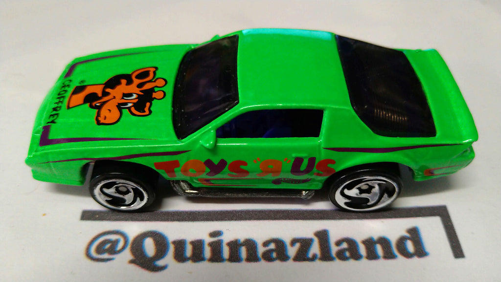 Hot Wheels 80's Camaro 1998 Exclusive Toys R Us verte (A21)