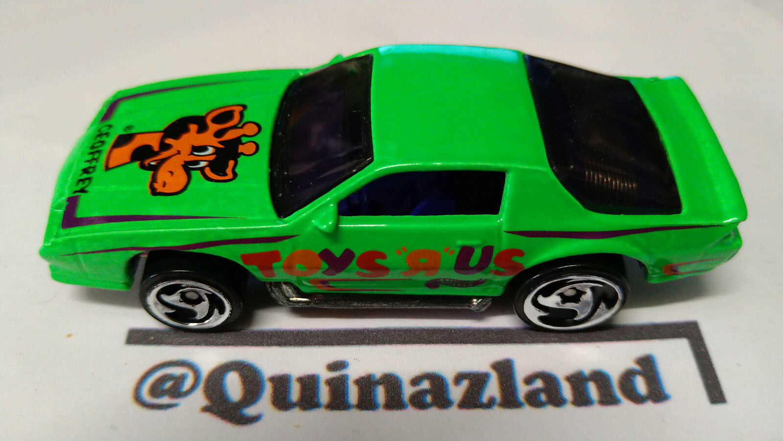 Hot Wheels 80's Camaro 1998 Exclusive Toys R Us verte (A21)