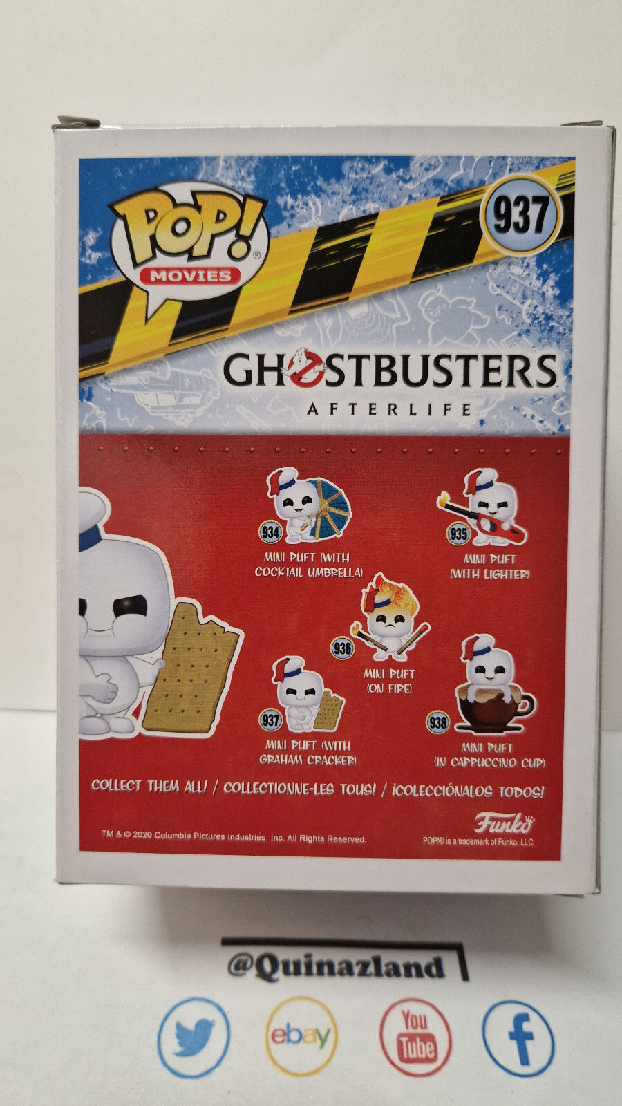 Funko Pop! GHOSTBUSTERS Afterlife #937 Mini Puft Cracker (F6)