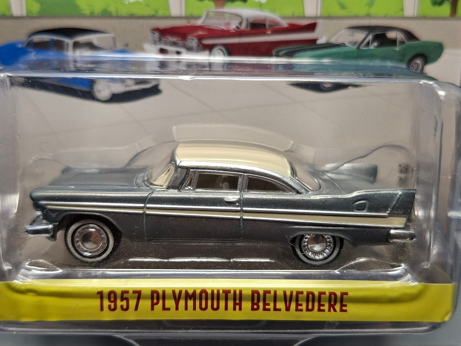 Greenlight Chase Rw 2024 showroom floor series 6 1957 Plymouth belvedere  (NG83)