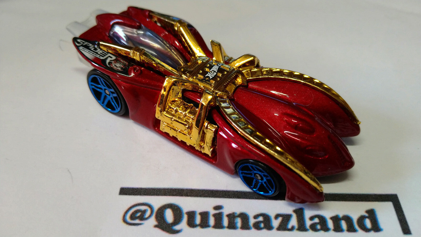 Hot Wheels Arachnorod 2004 mutant biotronic kingdom limitée à 5000 pcs  (A15)