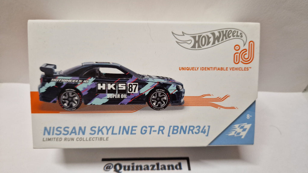 Hot Wheels ID Nissan skyline gt-r bnr34 (NG70)