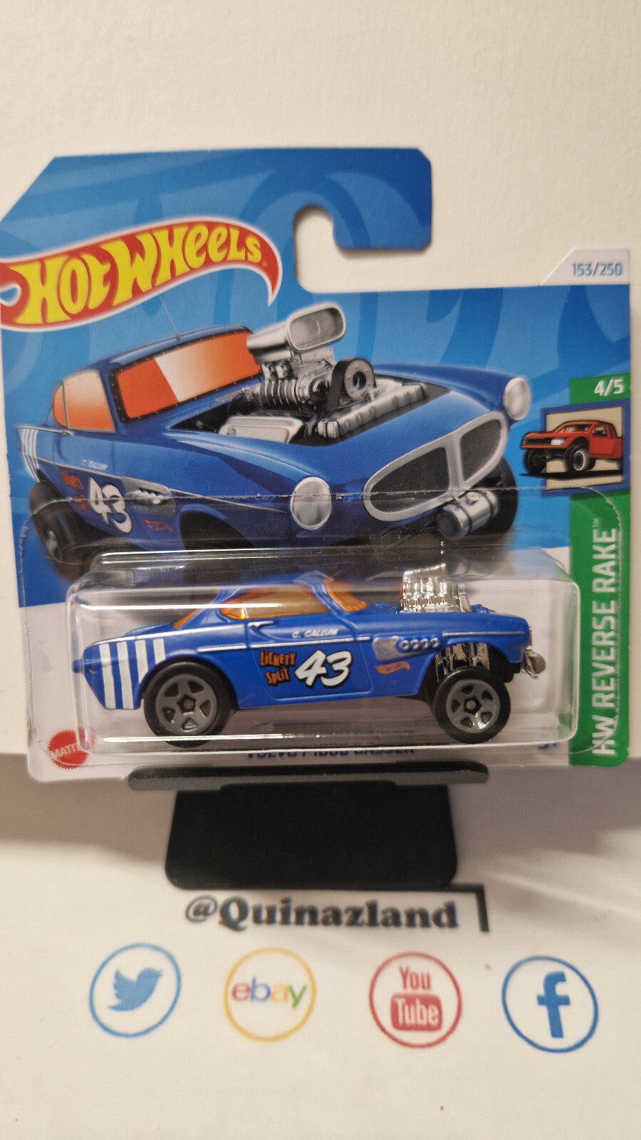 Hot Wheels Volvo P1800 gasser  2024-153 (NP25)