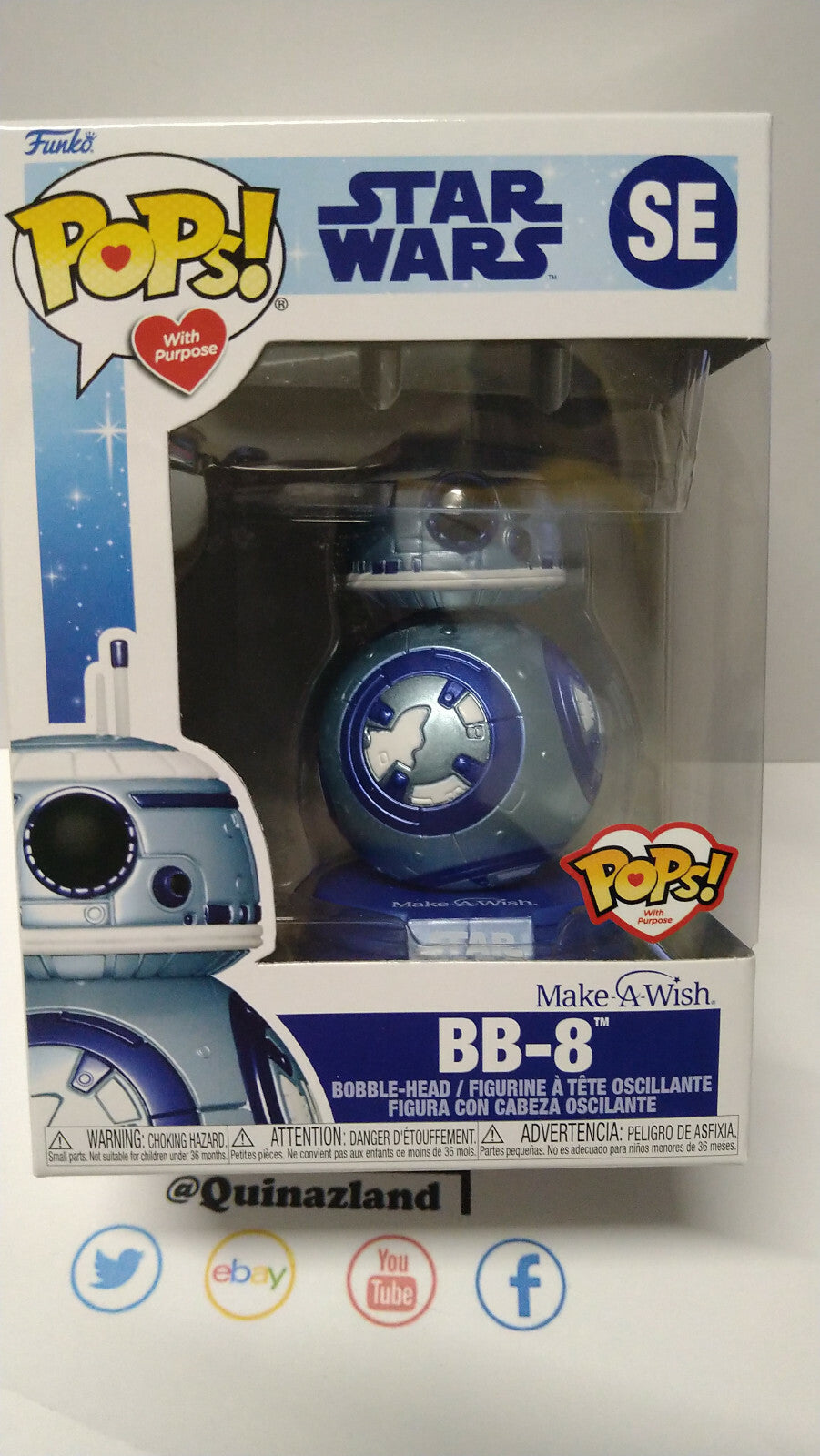 Funko Pop! MAKE A WISH BB-8 'MT' SE (F35)