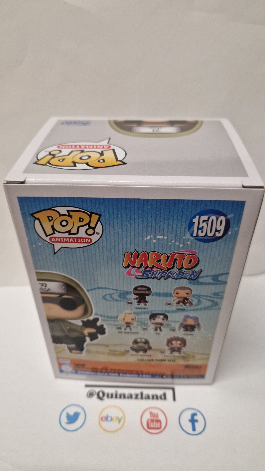Funko Pop! NARUTO SHIPPUDEN POP Animation N° 1509 Shino Aburame (F7)