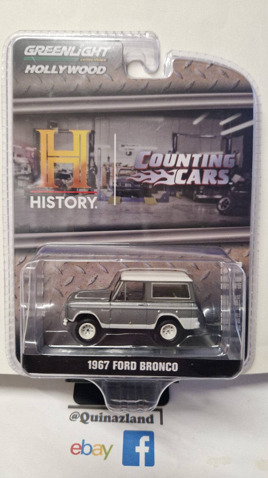 Greenlight Hollywood Series 42 1967 Ford Bronco Counting Cars Season 4  (NG50)