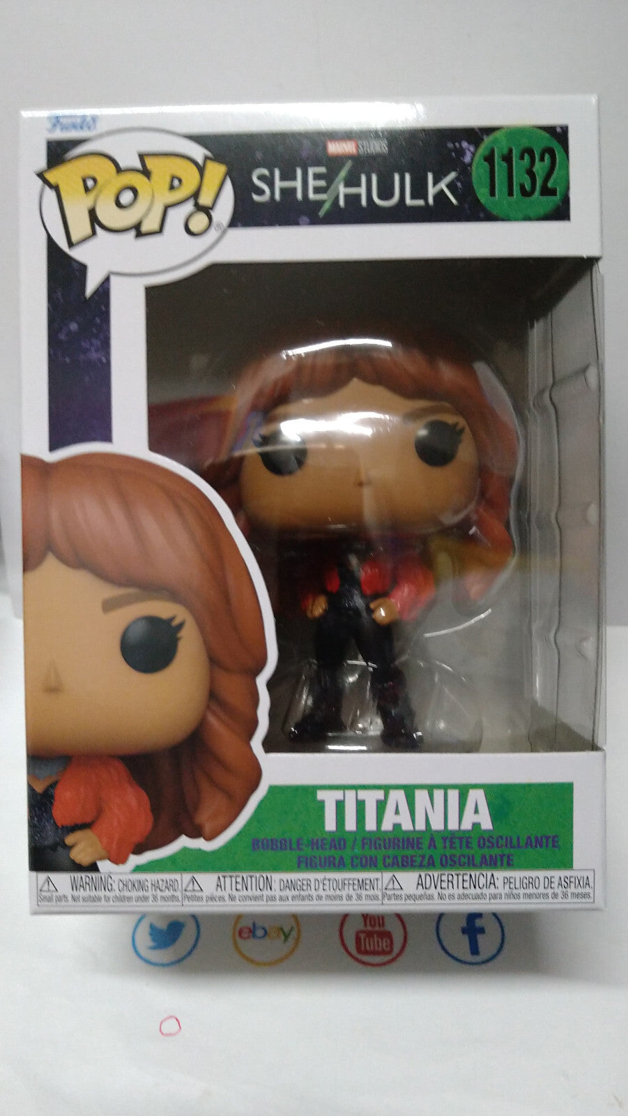 Funko Pop! SHE-HULK N° 1132 Titania  (F19)