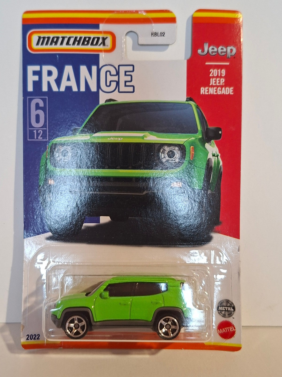 Matchbox Best of france 2019 jeep renegade  (NP21)