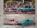 Hot Wheels  2-pack 1975 DATSUN SUNNY TRUCK  CUSTOM ’93 NISSAN HARDBODY (CT15)