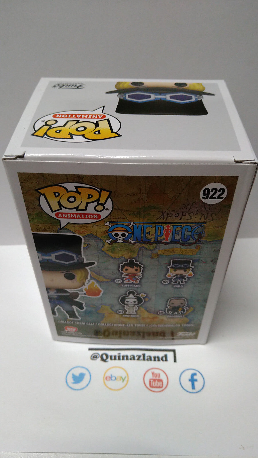 Funko Pop! ONE PIECE  N° 922 Sabo (FU34)