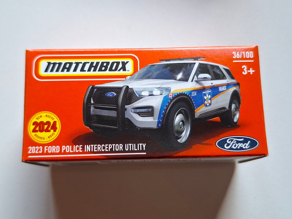 Matchbox 2023 Ford Police Interceptor Utility 36/100 (NP32)